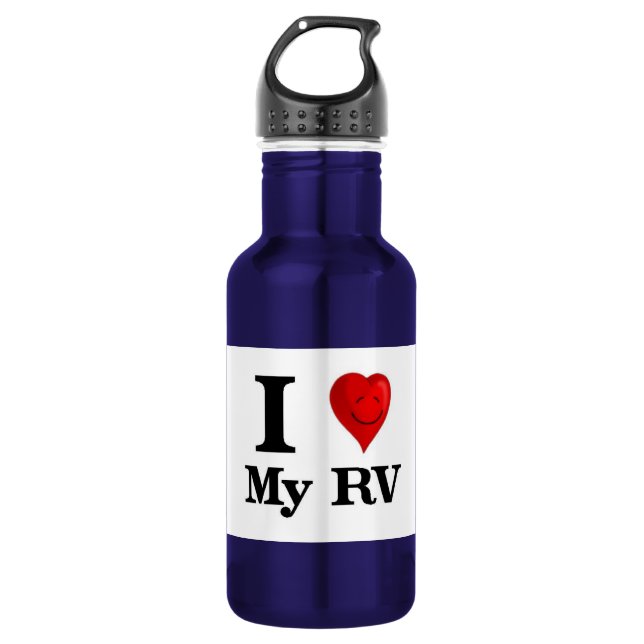 Garrafa Eu amo meu rv (Frente)