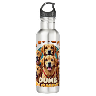 Garrafa Eu Amo Meus Retrievers Dourados Louros Bobos Vinta