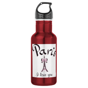 Garrafa Eu amo Paris