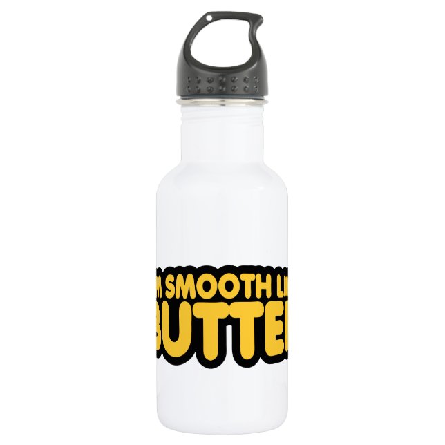 Garrafa Eu sou suave como a manteiga (Frente)