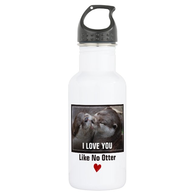 Garrafa Eu Te Amo Como Nenhuma Foto Mais Bonita (Frente)