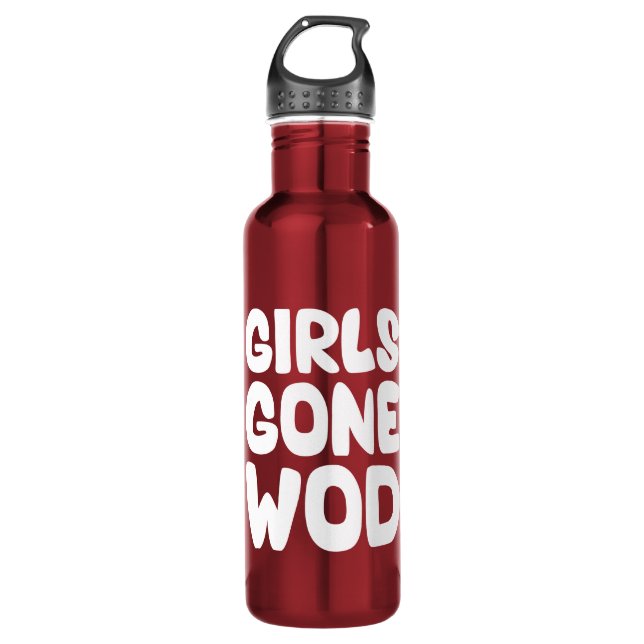 Garrafa Exercício ido meninas de WOD do dia) (Frente)