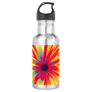 Garrafa Expressionista Vibrant Modern Floral design