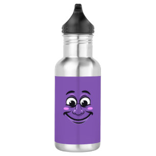 Garrafa Expressões faciais de desenho animado, rosto feliz
