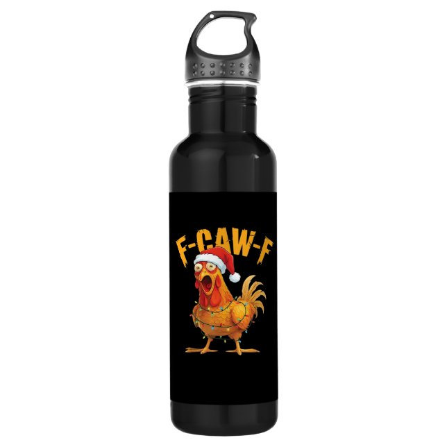 Garrafa F-Caw-F Chicken Christmas Essential (Frente)
