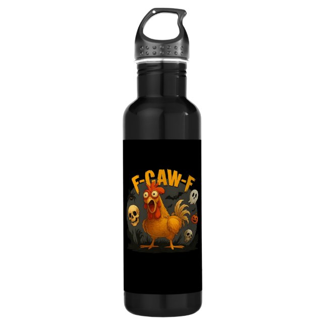 Garrafa F-Caw-F Chicken Classic Minimal Clean (Frente)