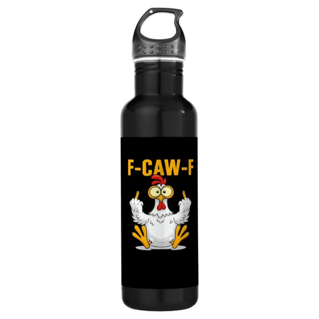 Garrafa F-Caw-F-Chicken Essential Funny Trendy (Frente)