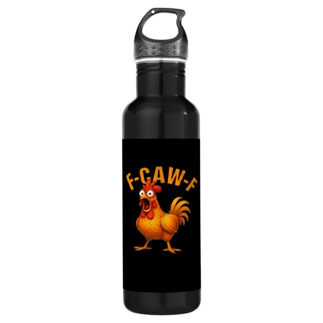 Garrafa F-Caw-F Chicken Funny Trendy (Frente)