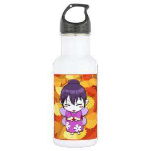Garrafa Fada de Kokeshi, por Nekoni