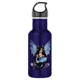 Garrafa Fada e Dragão Fantasia Personalizada