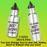 Garrafa Fair Dinkum BEST CHIPPY (Carpinteiro) em Straya<br><div class="desc">Para o melhor CHIPPY da Austrália - - Você pode editar todo o texto para fazer sua própria mensagem</div>