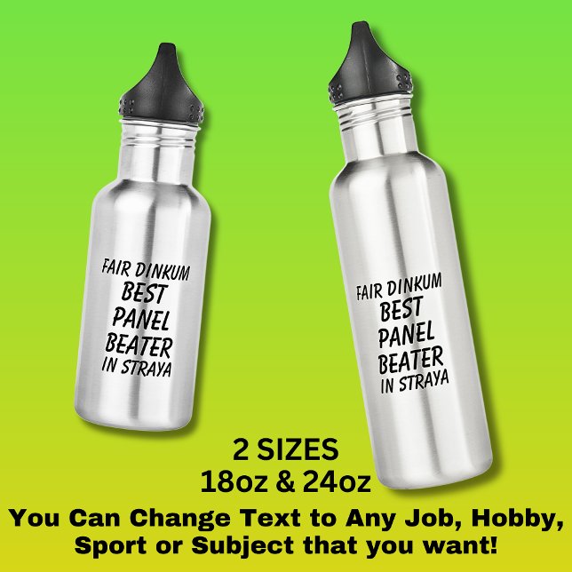 Garrafa Fair Dinkum BEST PANEL BEATER em Straya (Criador carregado)