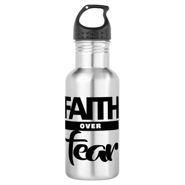 Garrafa Faith Over Fea (Frente)