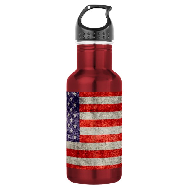 Garrafa Falln Antique Bandeira Americana (Frente)