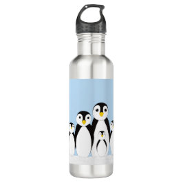 Garrafa Família de pinguins