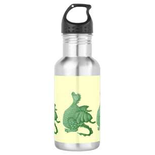 Garrafa fantasia mítica criatura doce dragão verde