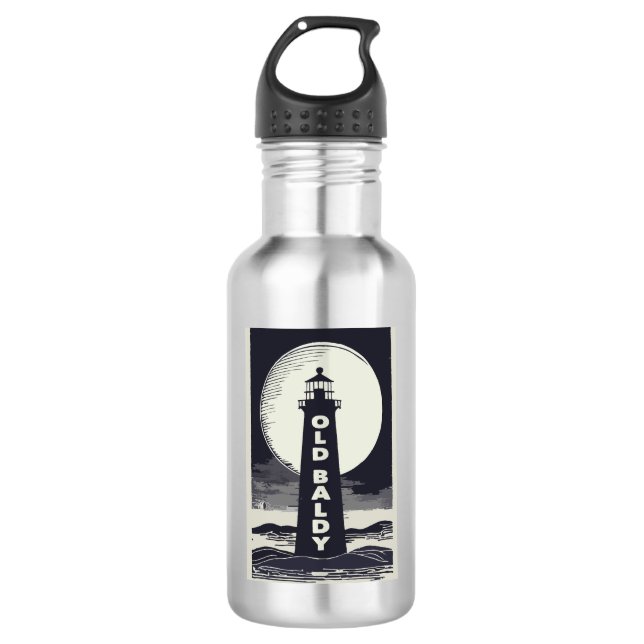 Garrafa Farol Old Baldy North Carolina Lua (Frente)