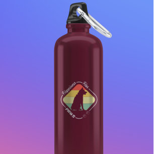 Garrafa Felicidade tem patas Design