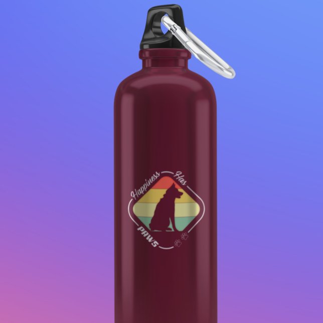 Garrafa Felicidade tem patas Design (Criador carregado)