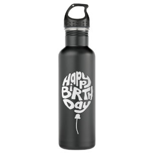 Garrafa Feliz Aniversário Garota Presente Festa Apaixonada