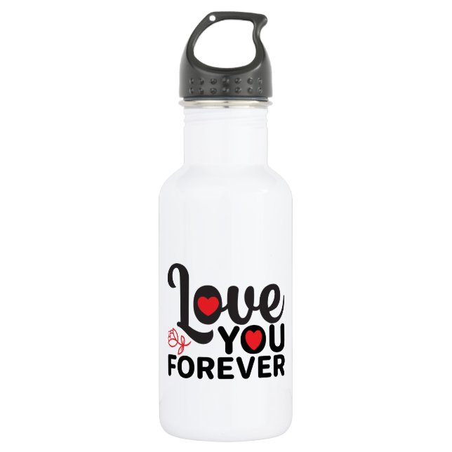 Garrafa Feliz dia de os namorados - Amo-Te Para Imagens Nu (Frente)