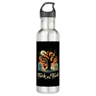 Garrafa Feliz Halloween do Seu Cemitério Divertido!