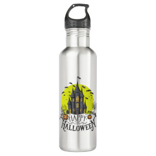 Garrafa feliz Halloween, festa de Halloween, Dia de as Bru