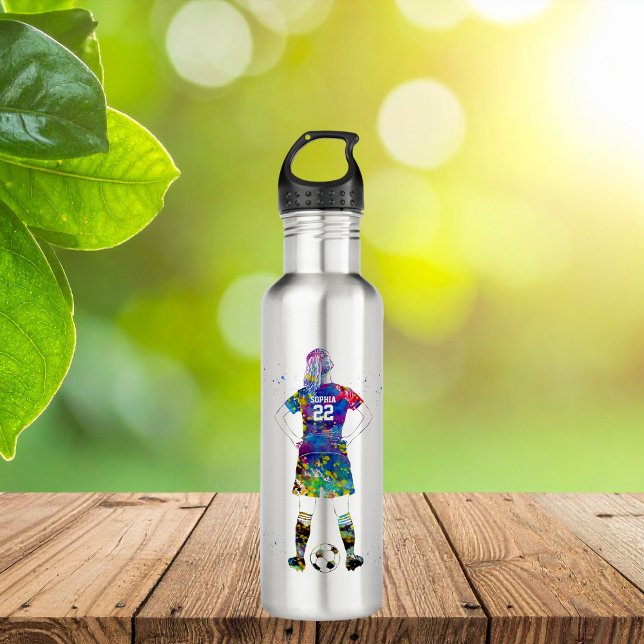 Garrafa Female Soccer Player  (Criador carregado)