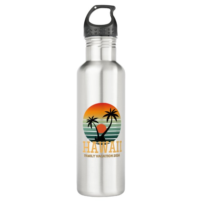 Garrafa Férias da Família Havaí 2024 (Frente)