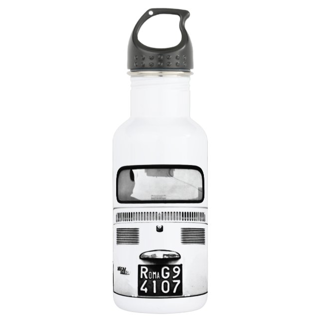 Garrafa Fiat 500 em Roma, Italia (Frente)