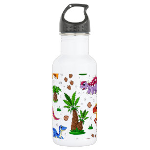 Garrafa Filhos Personalizados do Padrão de Dinossauro Boni