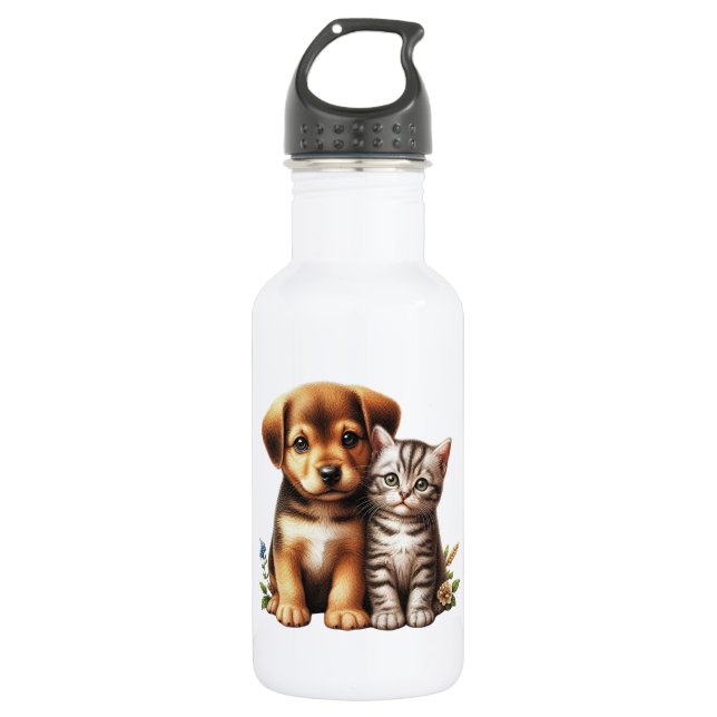 Garrafa Filhote cachorro/gato  (Frente)