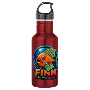 Garrafa Finn o Golfinho – “Surfe as Ondas da Maravilha”