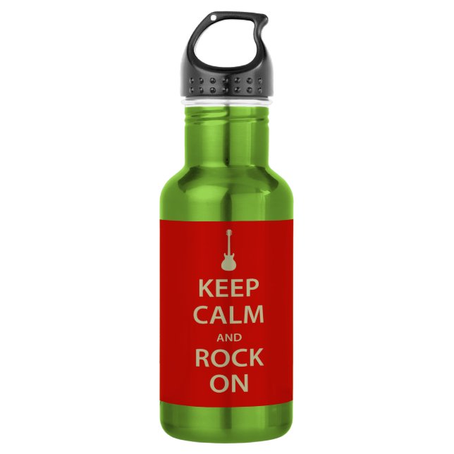 Garrafa Fique calmo e balançe! (Frente)