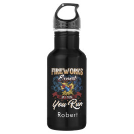 Garrafa Fireworks Expert Run If I Run Personalizado