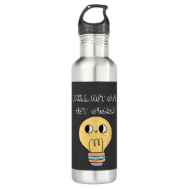 Garrafa first day of school back, i will not cry 1st grade