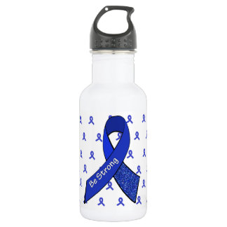 Garrafa Fita de Consciência Azul ME/CFS para Fadiga Crônic