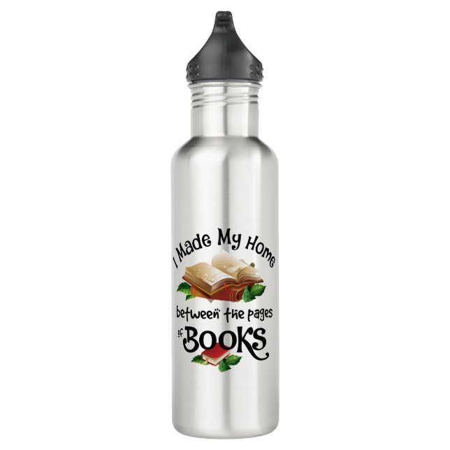 Garrafa Fiz a minha casa entre as páginas dos livros (Direita)