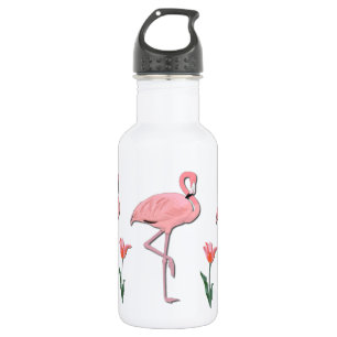 Garrafa Flamingo cor-de-rosa