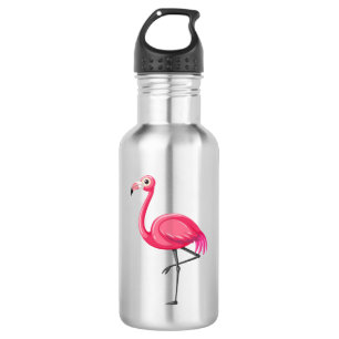 Garrafa Flamingo em Estilo Cartoon-23654