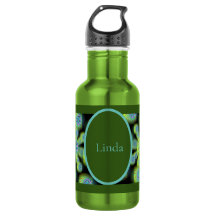 Flor verde e preta como o design abstrato