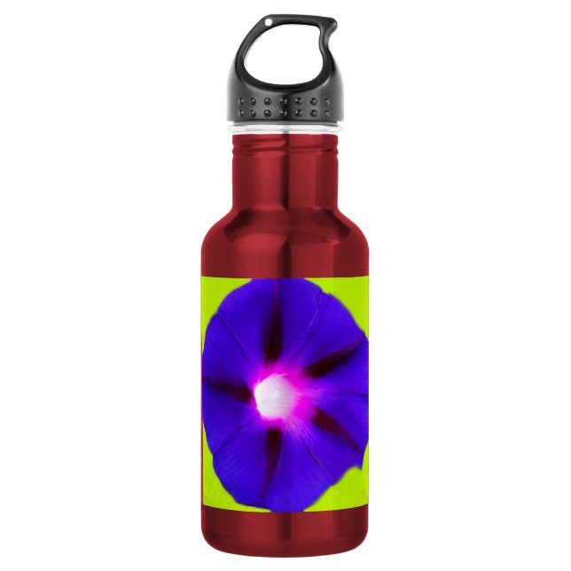 Garrafa Floral Roxo  (Frente)