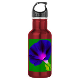 Garrafa Floral Roxo-Rosa Ardente