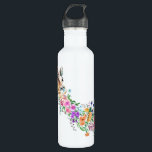Garrafa Flores Coloridas Buquê Girafa - Moderna Desenho<br><div class="desc">Buquê De Flores Coloridas Girafa - Que Desenha A Moderna Coleção De Animais Vermelhos Românticos Por MIGNED</div>