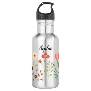 Garrafa Flores Cutis Personalizadas