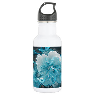 Garrafa Flores de porcelana de fúcsia