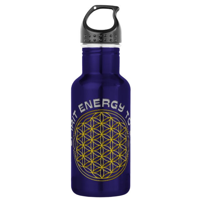 GARRAFA FLORES DE VIDA - ENERGIA ESPIRITUOSA A SAIR (Frente)