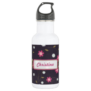Garrafa Flores Rosa 32. oz.