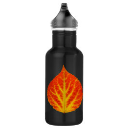 Garrafa Folha de Aspen Vermelha e Amarela #10