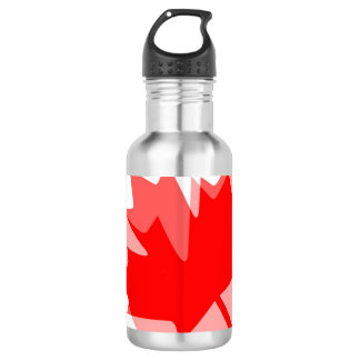 Garrafa Folha de Bordo Canadense Estilo Camadas CANADÁ